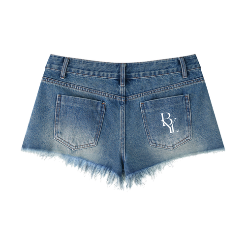 Build Your Legacy Denim Shorts