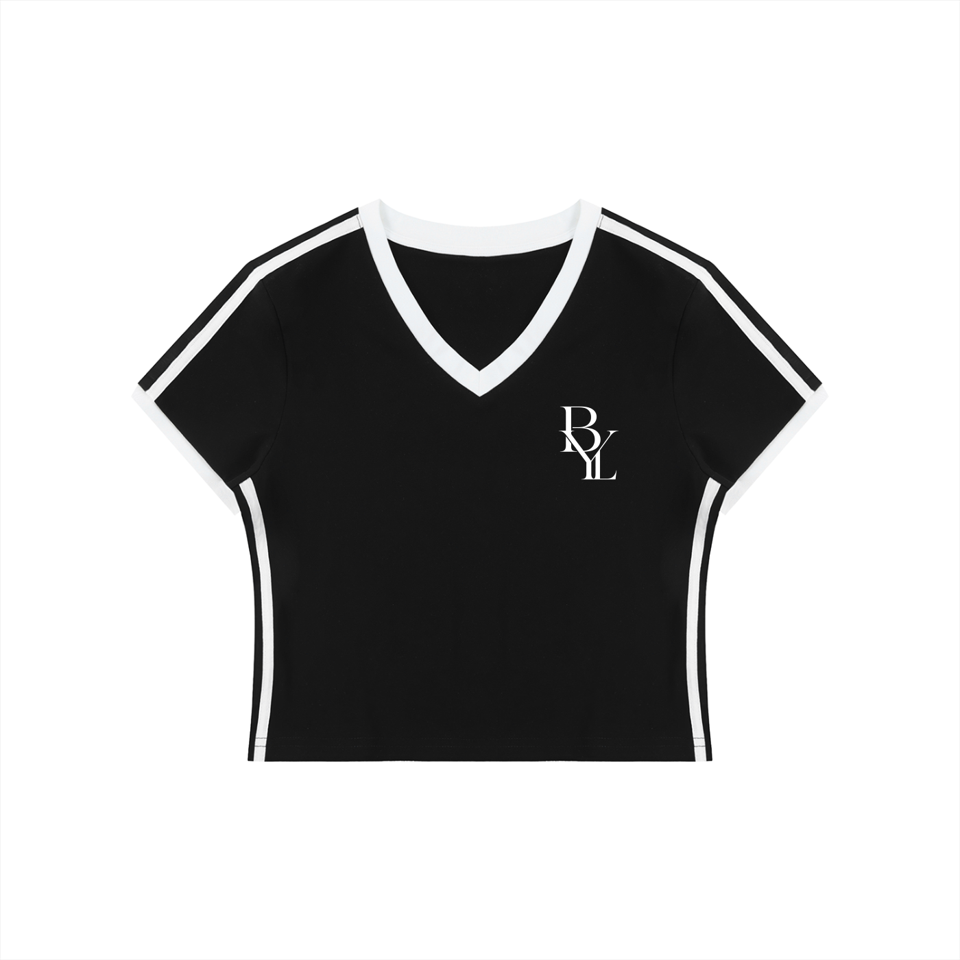 BYL Cropped V-Neck
