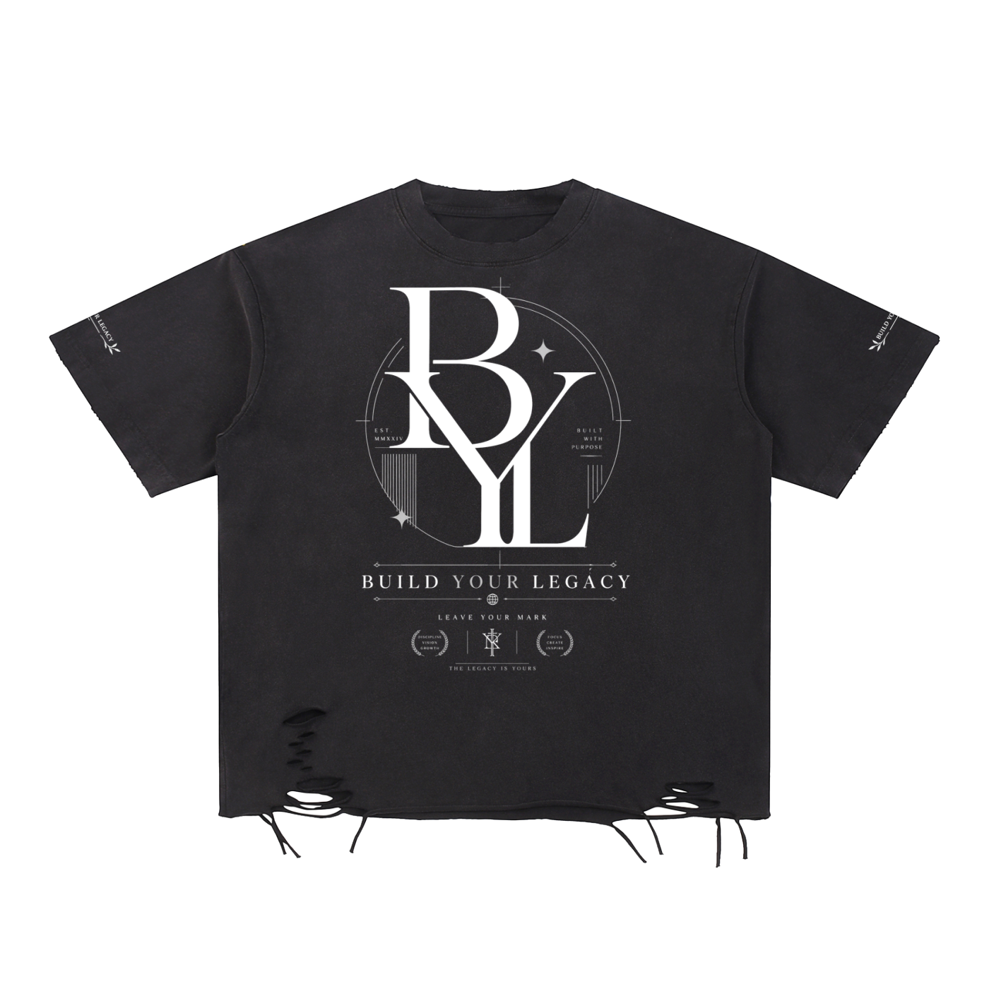 Snow Washed Leave Your Mark Tee