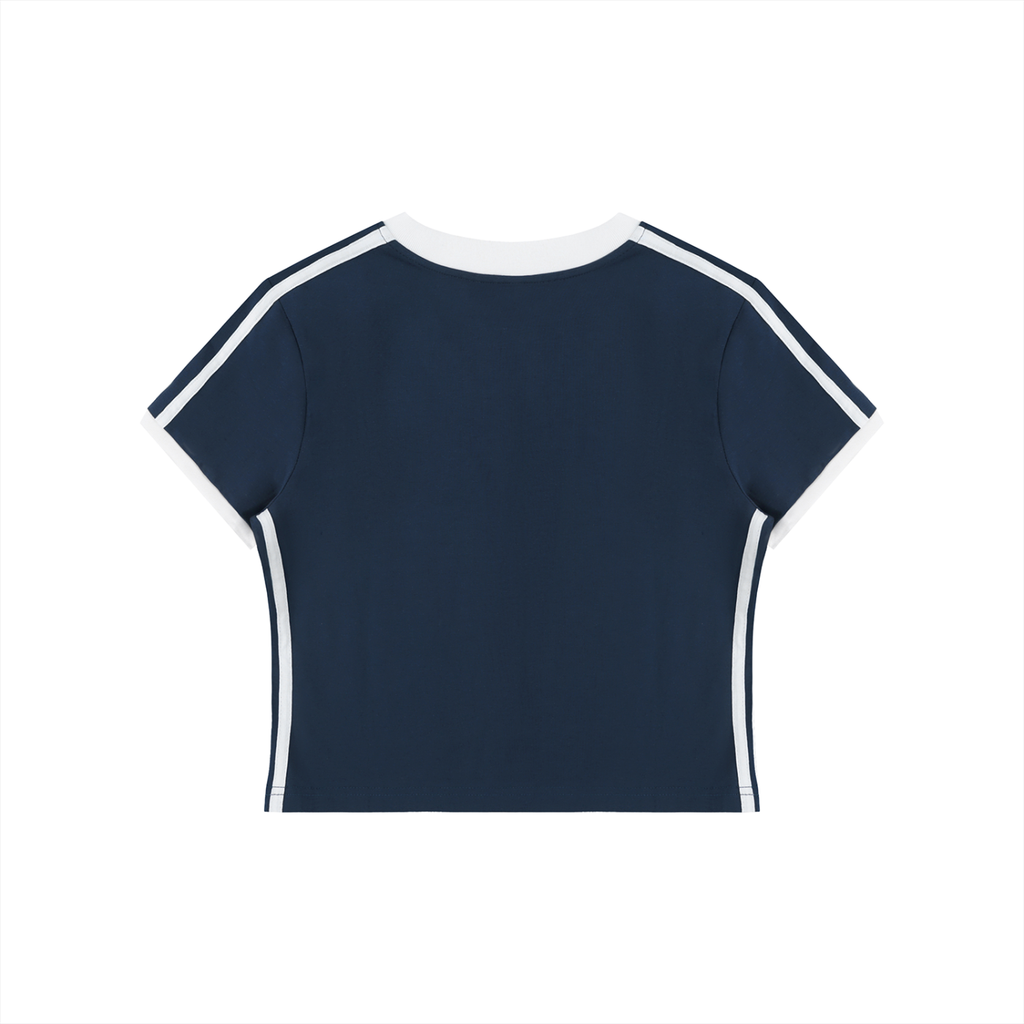 BYL Cropped V-Neck