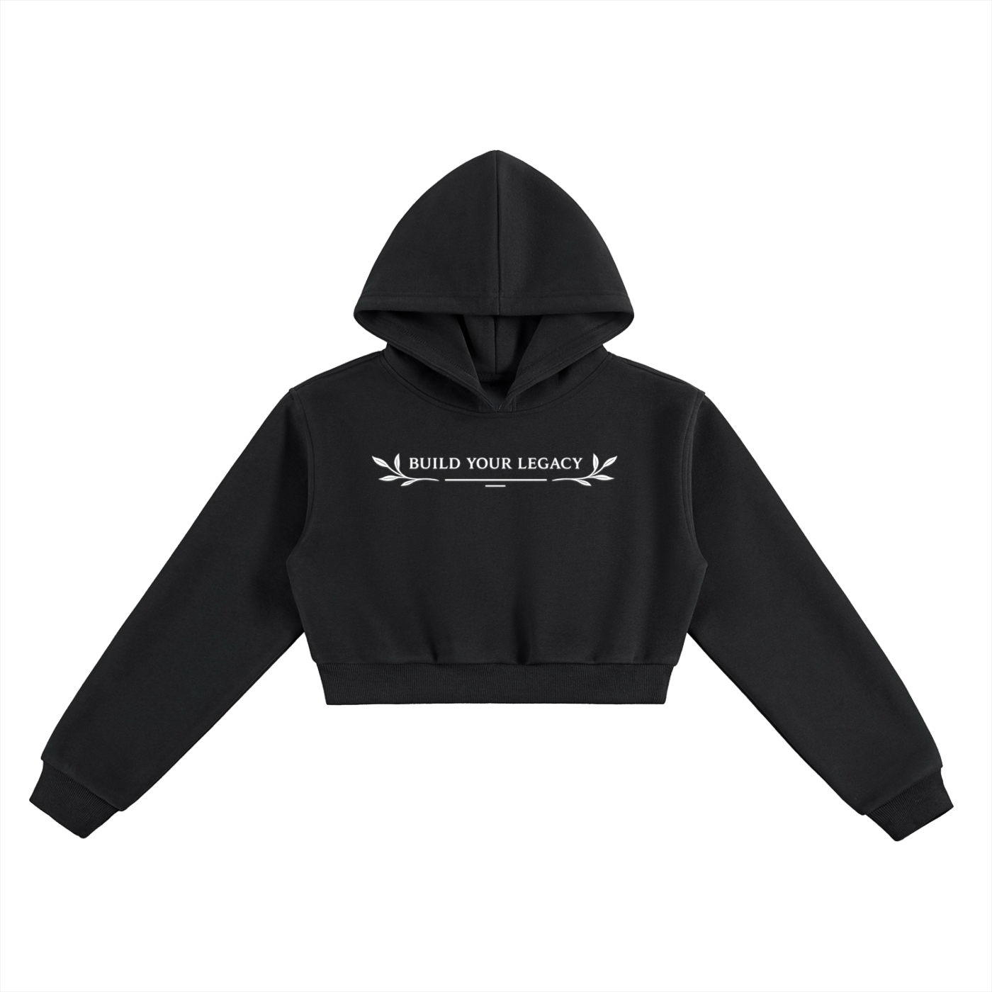 Build Your Legacy Cropped Hoodie