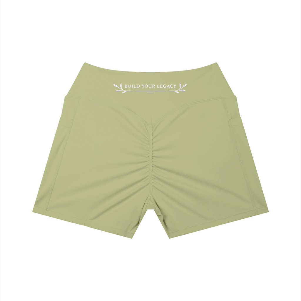 Build Your Legacy Yoga Shorts