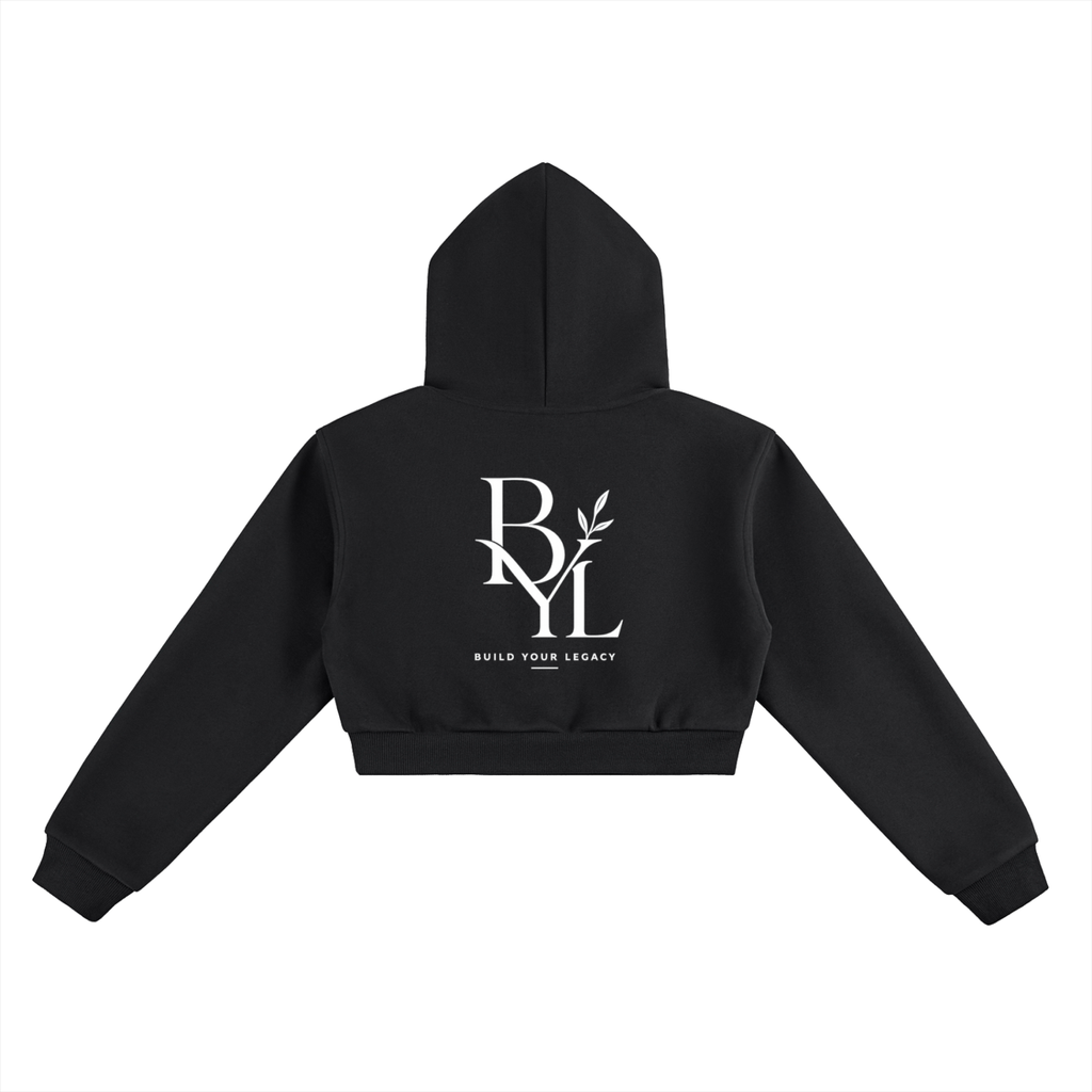 Build Your Legacy Cropped Hoodie