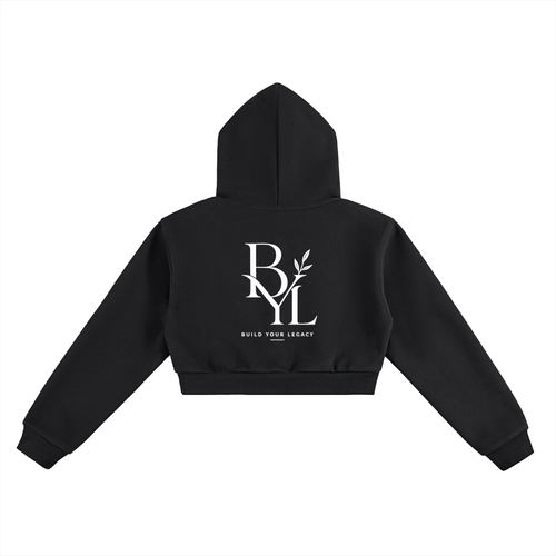 Build Your Legacy Cropped Hoodie